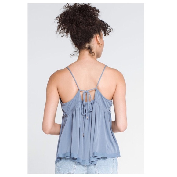 FREE PEOPLE BOHO FLOWY TANK TOP TEE A2C - Picture 3 of 13